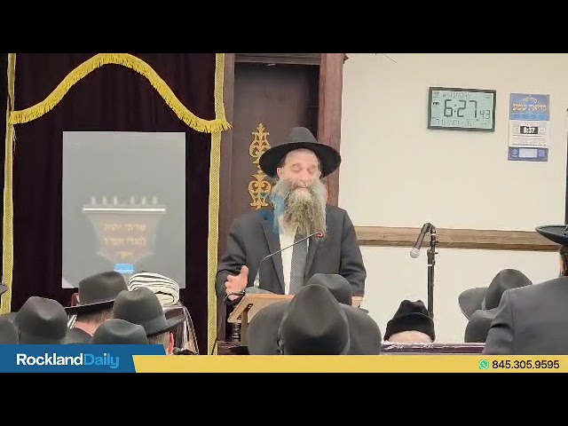 Hundreds packed for the levayah of Yisroel Meir Freeman, the yungerman lost in the Chestnut Ridge