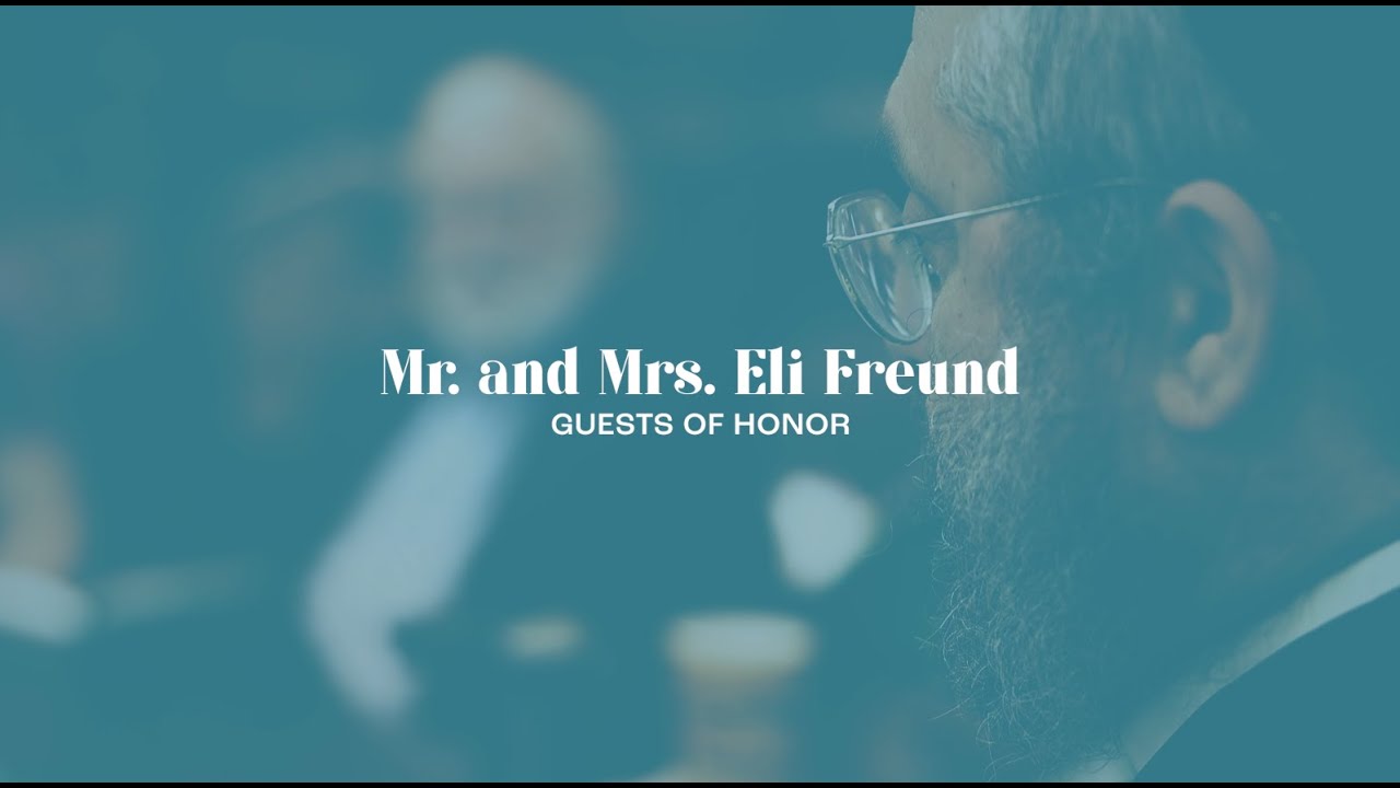 Bensalem Kollel 24th Annual Dinner: Mr. and Mrs. Eli Freund