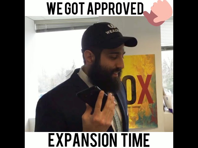 We got approved for our bank loan!