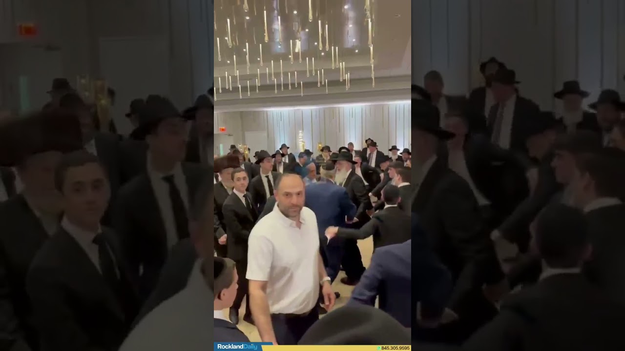 Senator Bill Weber Attended the Wedding of New Hempstead Mayor Abe Sicker's Son
