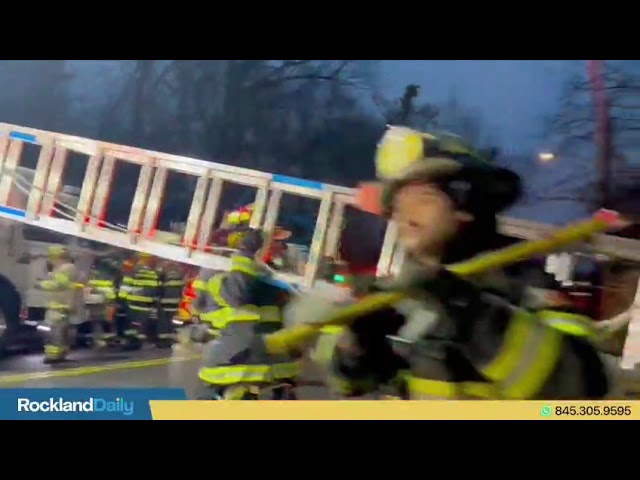 Monsey and Suffern Fire Departments Hold Joint Training