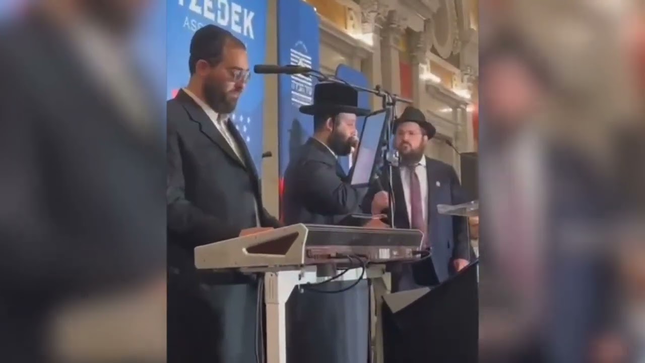 אירוע יוקרתית ״צדק״ עם משה דוד וייסמנדל - בני פרידמן - מקהלת שירה ותזמורת של שמעי ליווי