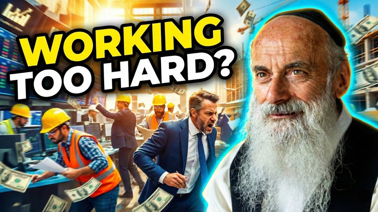 Does Trust in God Mean Working Less? Rabbi Lazer Brody