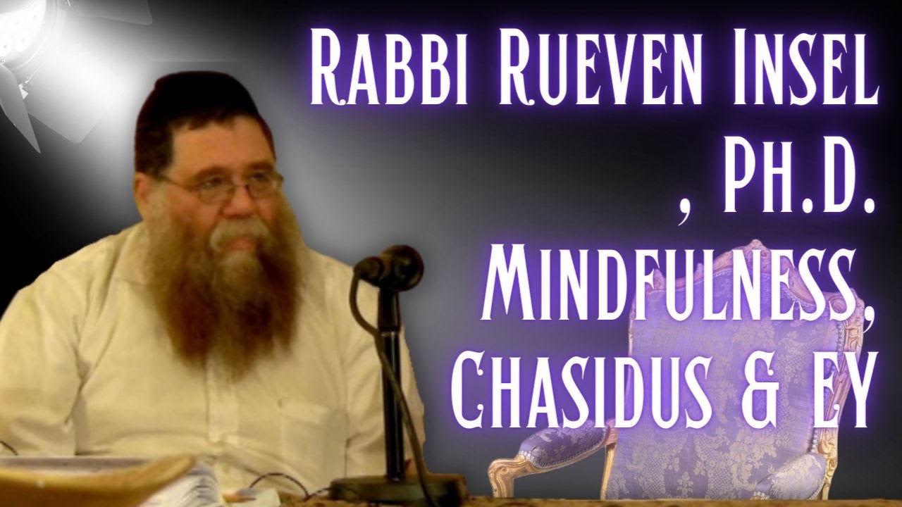 Mindfulness, Eretz Yisrael, Chasidus w Rabbi Dr. Rueven Insel - Rabbi Chaim Dalfin