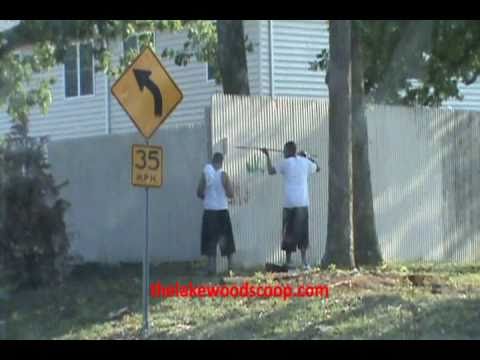 Arrested Teens Ordered By Police To Clean Up Their Mess