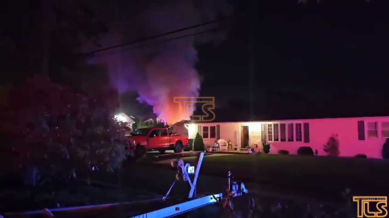 Home Fire in Brick