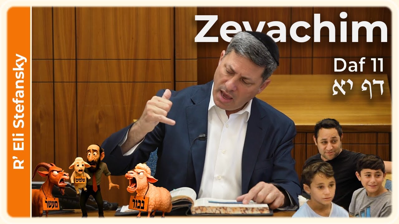 Daf Yomi Zevachim Daf 11 by R' Eli Stefansky