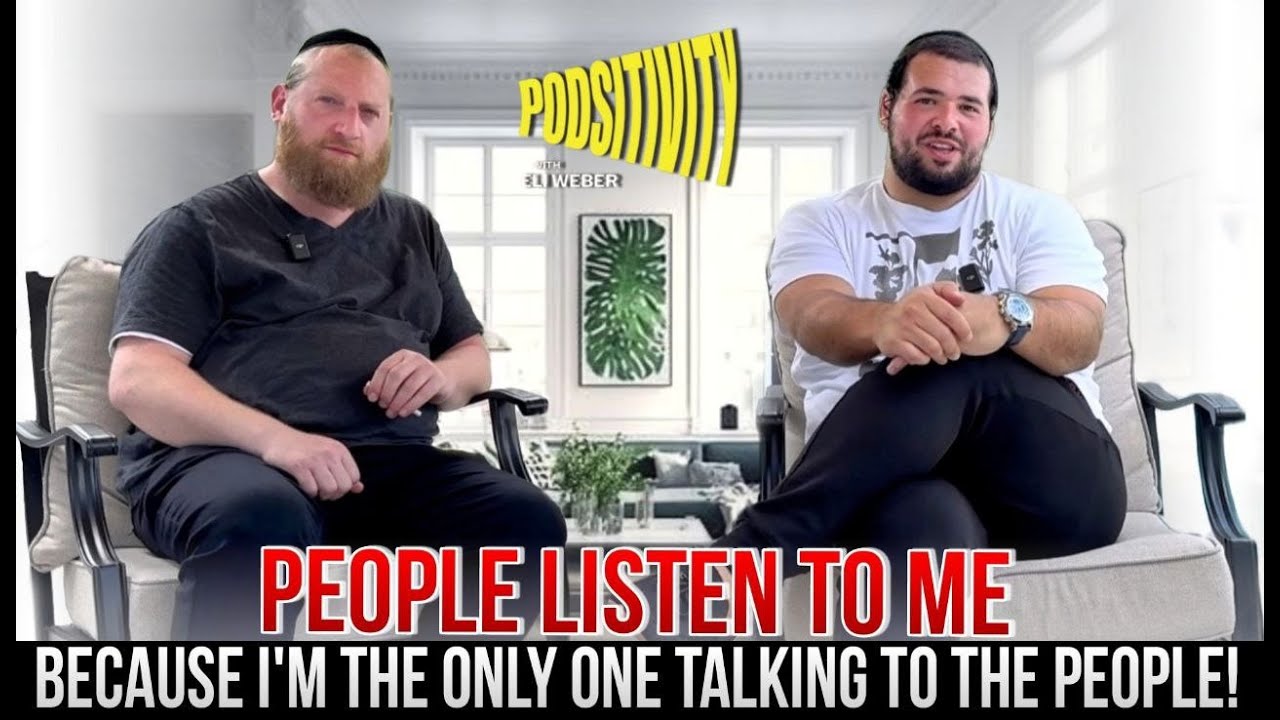 People listen to me because I’m the only one talking to the people! Moshe (Volf Ber) Feldman