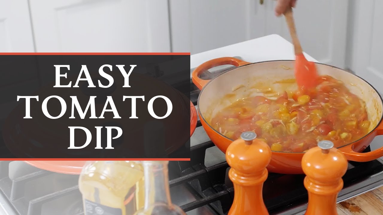 The Best Homemade Cherry Tomato Dip