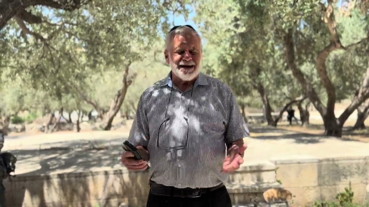 הרב יעקב ליבי הי״ו מספיד מדם ליבו את נכדו הקדוש ר׳ דוד ליבי הי״ד שנפל בקרב בעזה על הגנת המולדת