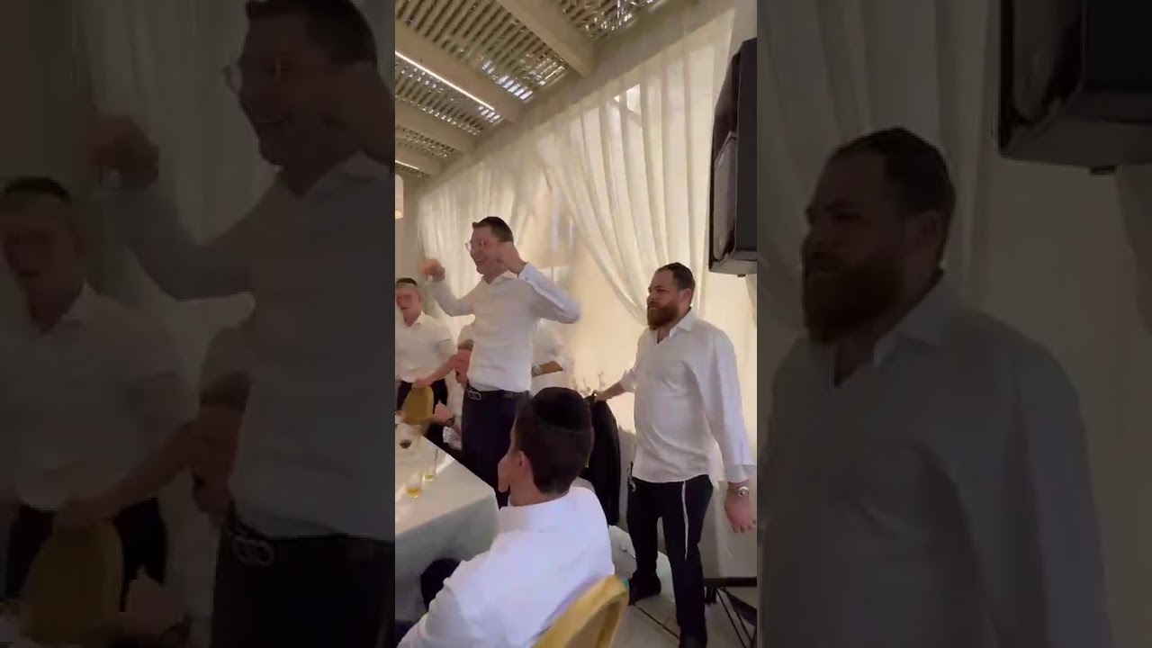 יוסלה קרישבסקי & נחמן רוזנברג בקבלת שבת ברחביה #music