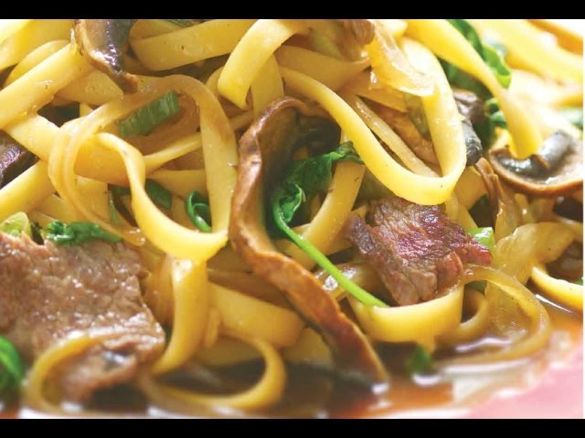 Kosher Beef Sukiyaki with Noodles - Jamie Geller
