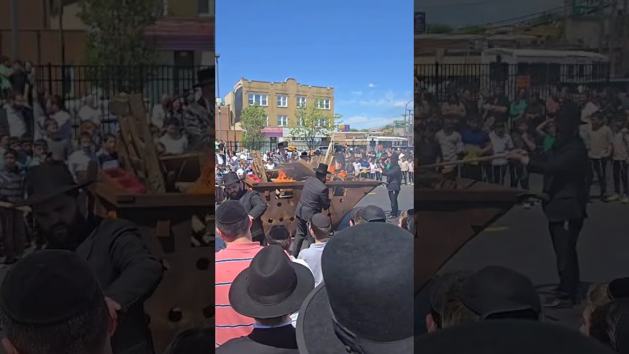 Koson Rebbe Celebrating Lag Baomer 5785 With Yeshiva Tiferes Tzvi In Chicago