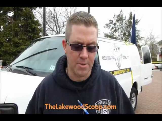 Off-duty Officers of Lakewood PBA Local 71 Winter Coat Drive and Soup Kitchen