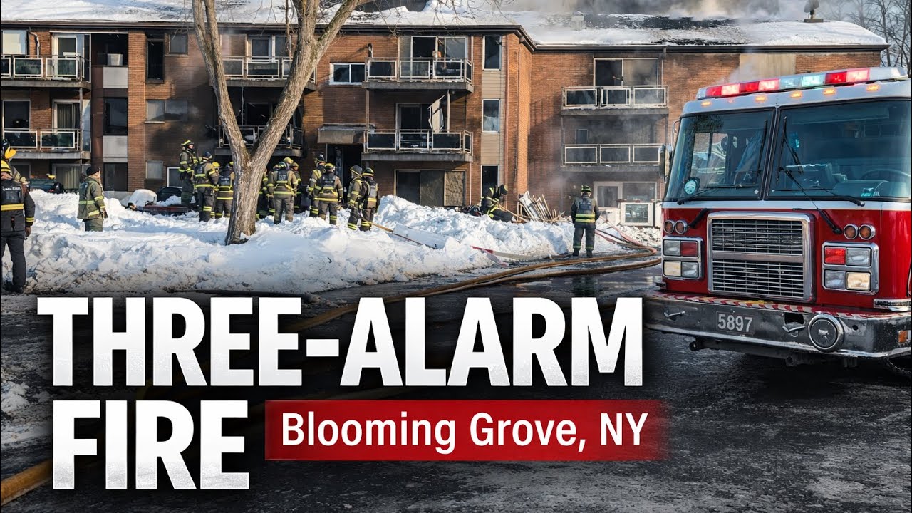 Three-Alarm Fire | Blooming Grove, NY | Feb 1, 2026
