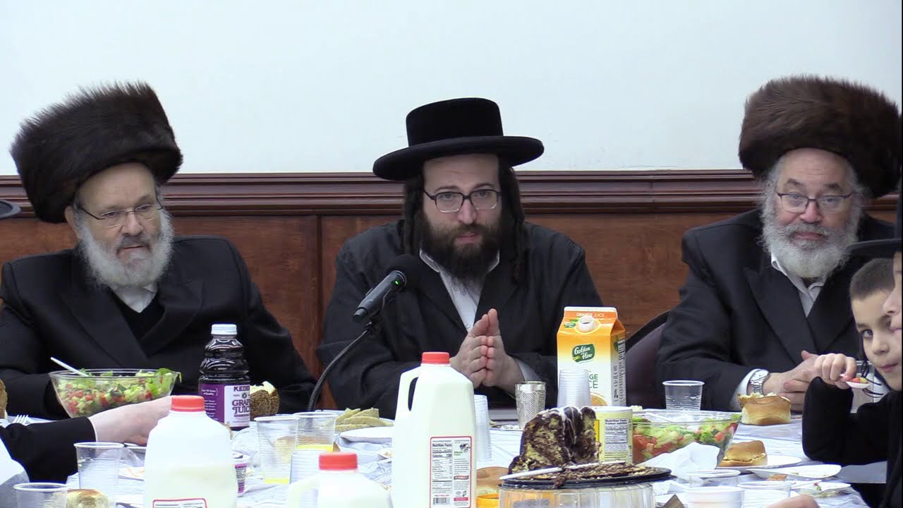 ר' יואל ראטה - דרשה בסעודת ברית לב''ר וואלווי שטערן - ג' בא תשפ''א - R' Yoel Roth
