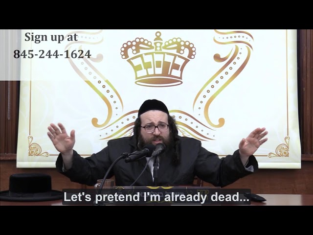 Rabbi Yoel Roth - I'm learning Mishnayos for my own Neshuma, is it a problem that I'm still alive?