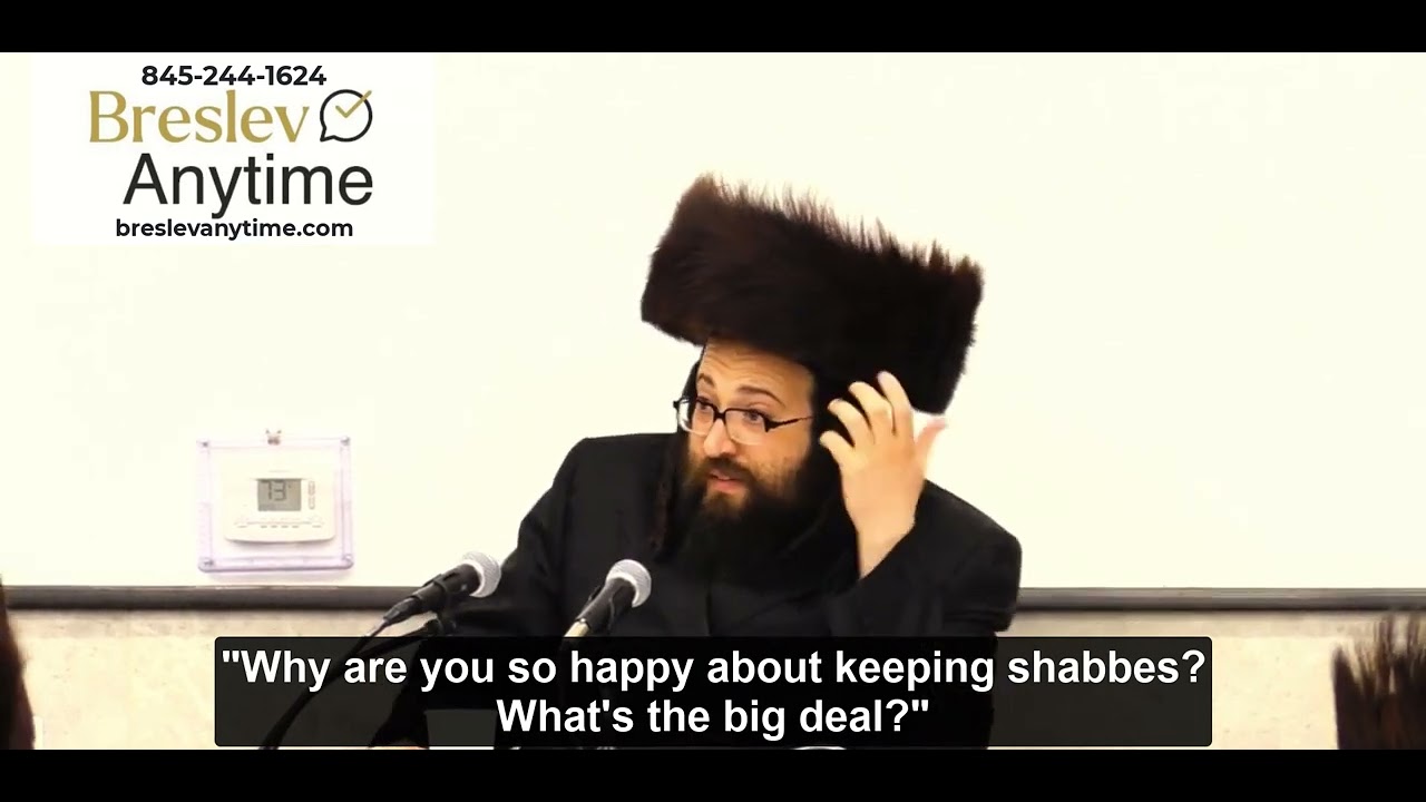 Rabbi Yoel Roth - Be happy that your keeping shabbos