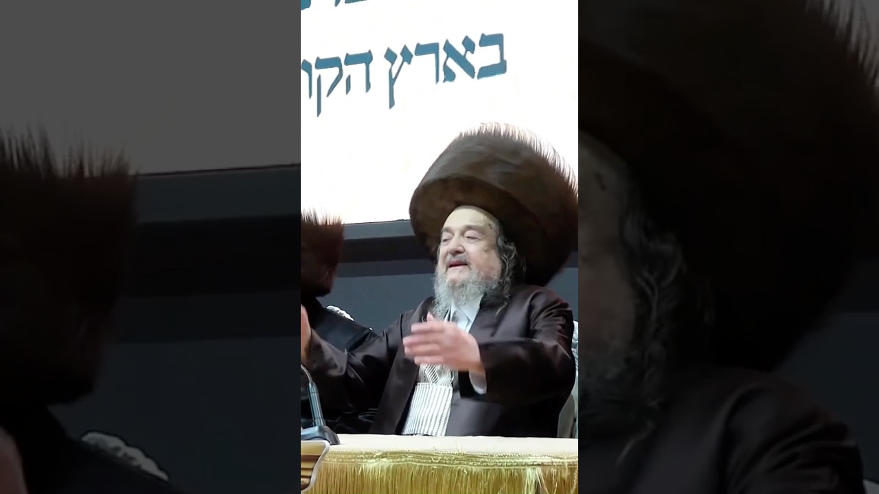 הגה"צ פאר הדור רבי יעקב מאיר שעכטער שליט"א במעמד האדיר סיום ספר ליקוטי הלכות  שע״י כלל חסידי ברסלב