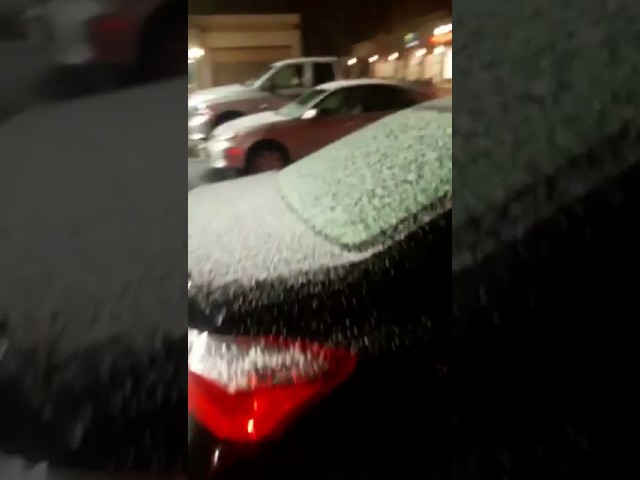 Hailing in Lakewood