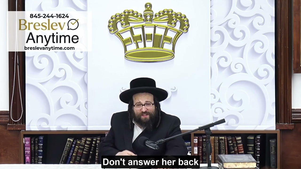 Rabbi Yoel Roth - Constructive criticism