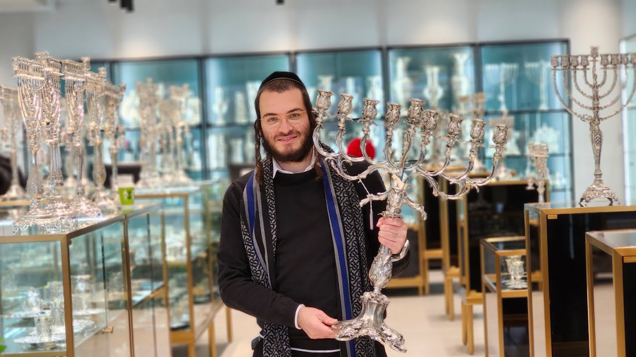 Chanukah with Volvi @heritagesilver1930