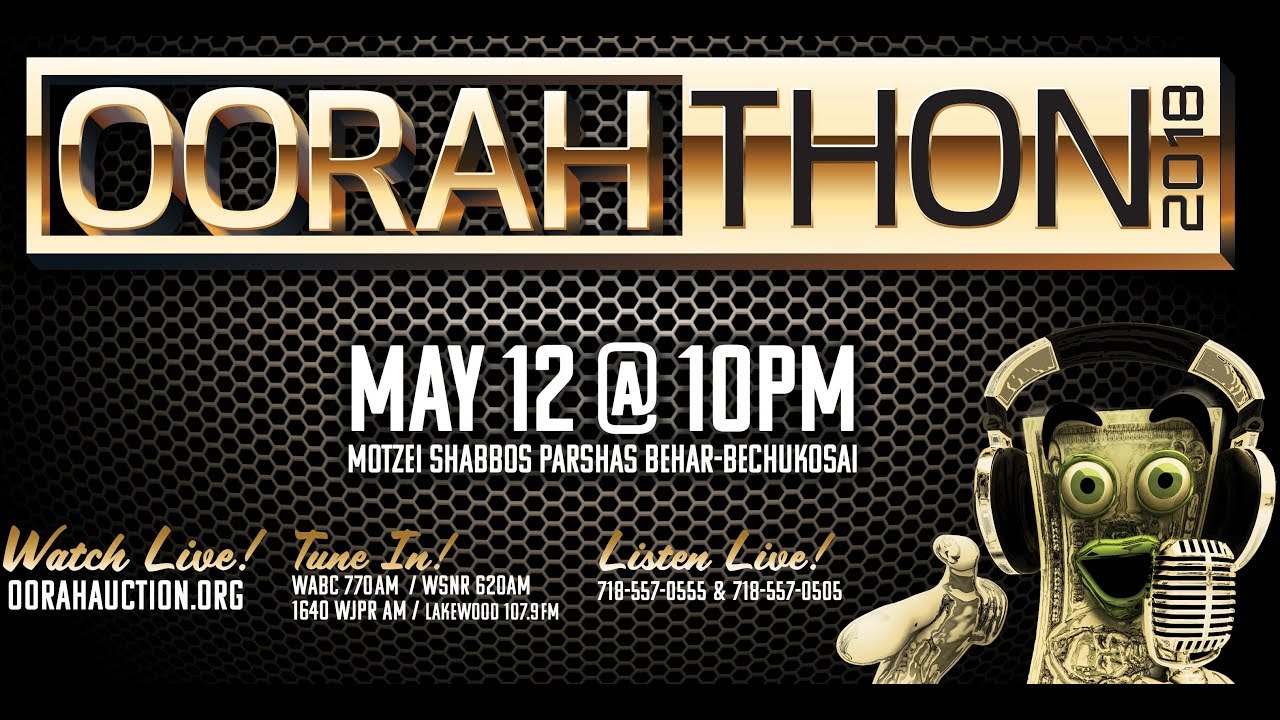 Oorahthon 2018 LIVE!!