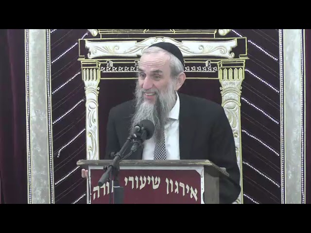 Actions that are Dangerous  דברים אסורים משום סכנה  - Rabbi Zev Smith