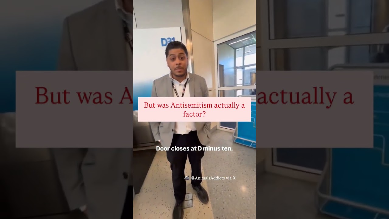 Viral American Airlines Boarding Deniel Video, Antisemitism?