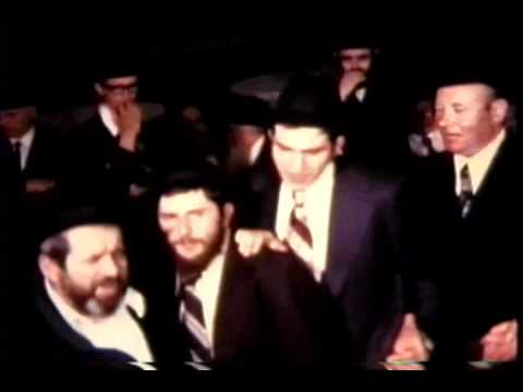 Hrh"k Rimnitzer Rebbe Zt"l at Wedding 1974
