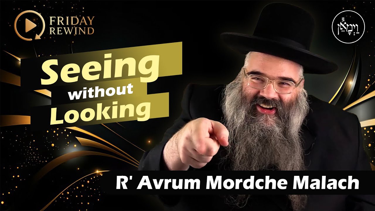 Seeing Without Looking  | Rabbi Avrum Mordche Malach