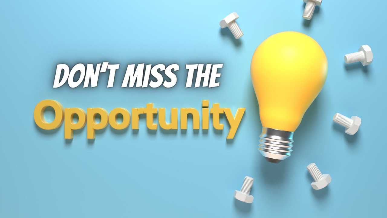 Don’t Miss the Opportunity | Rabbi Yisroel Besser