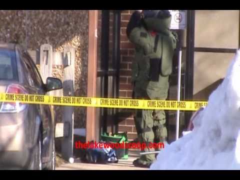 Bomb Scare Police Headquarters Bomb Squad