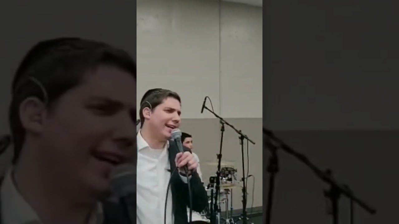 Singing with the Kotler boys band