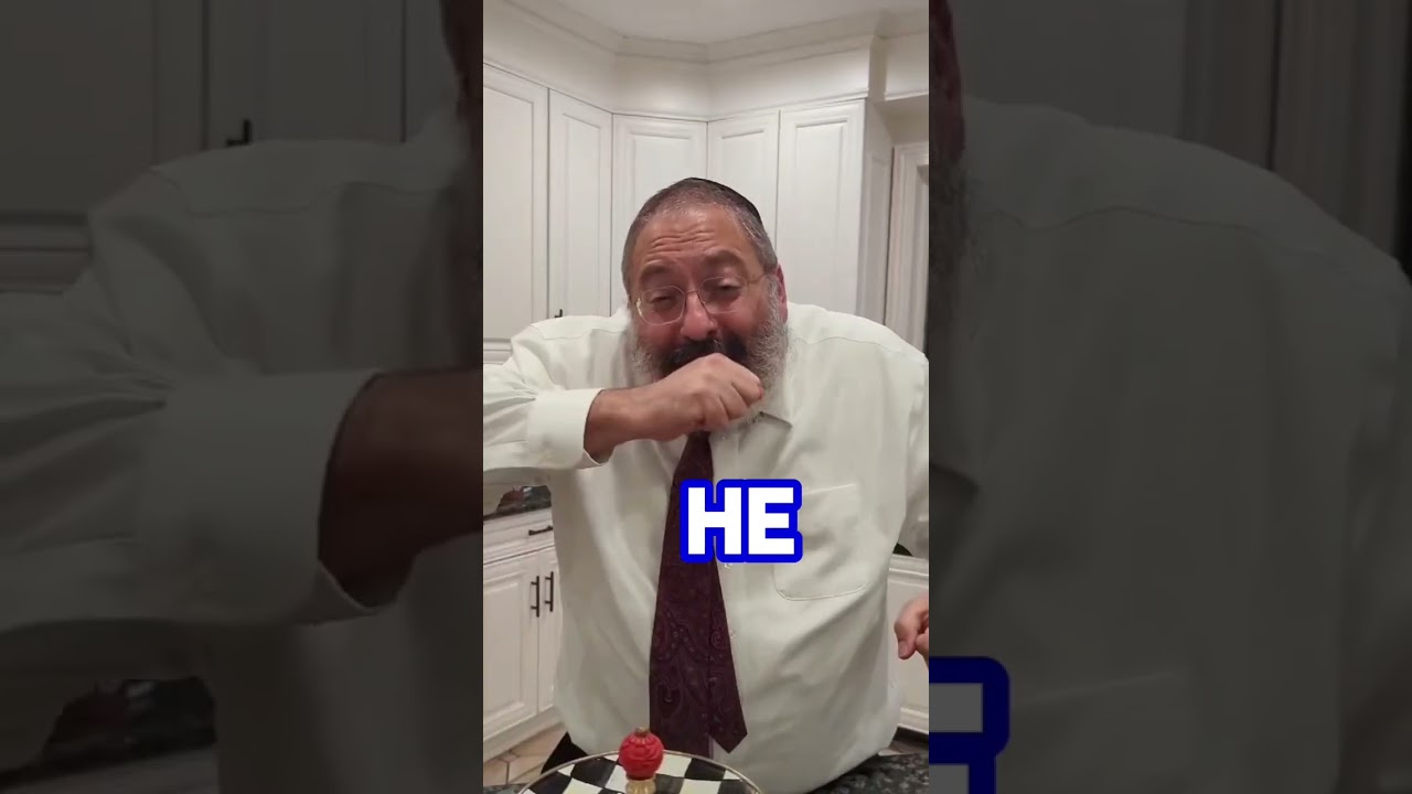 😂 Joke From Rabbi YY Jacobson #joke #rabbi #jewish #funny #laughtertherapy #laugh #lol #judaism
