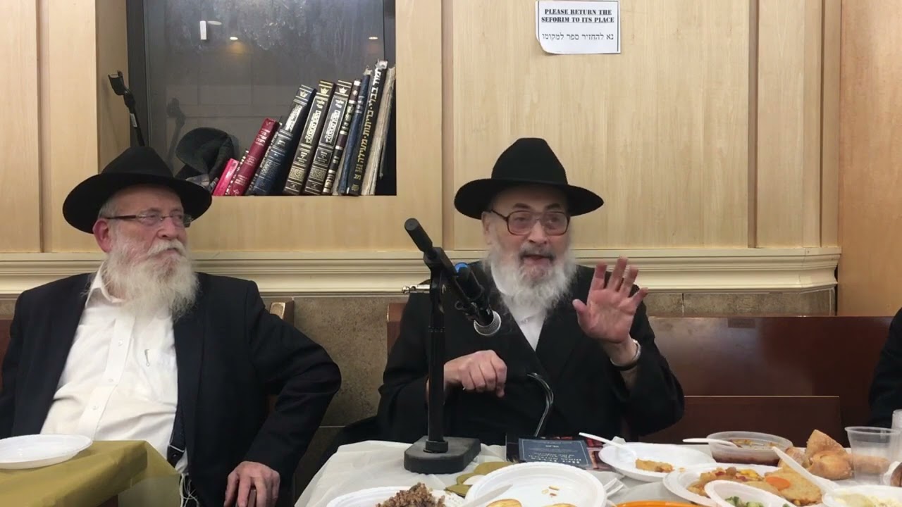 Farbrengen Hei Teves , Rabbi Moshe bogomilsky - 5782
