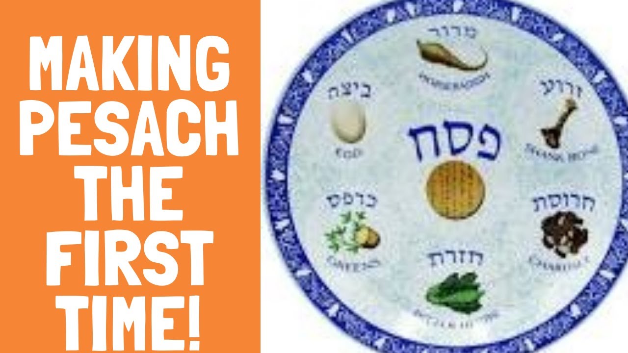 Making the  Pesach Seder 2020