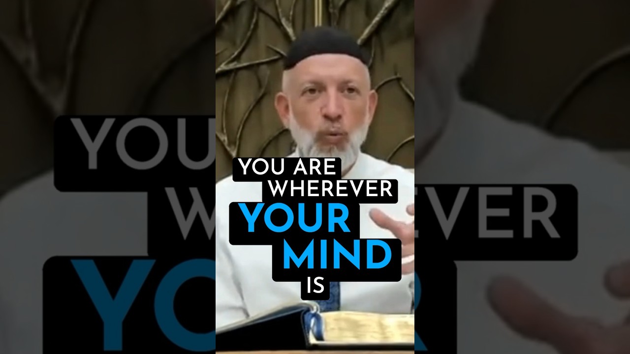 You are wherever your mind is