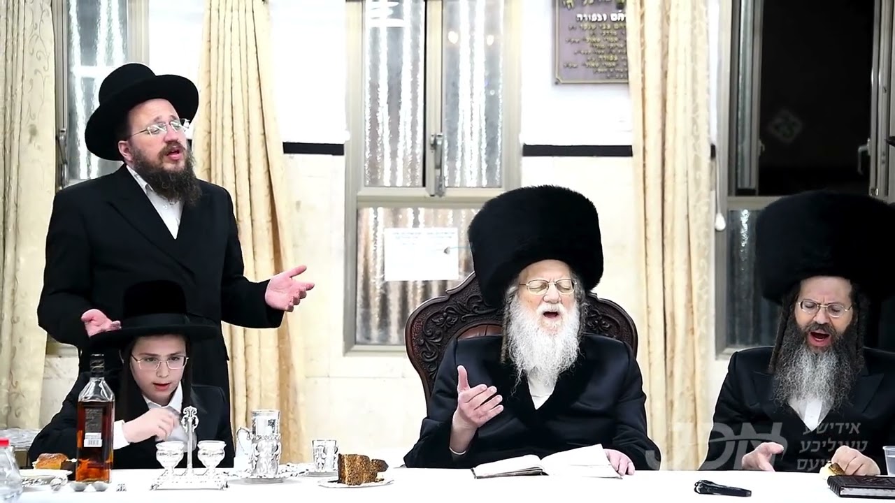 שמחת הבר מצוה פון אן אייניקל פון האדמו"ר ממאדזיץ