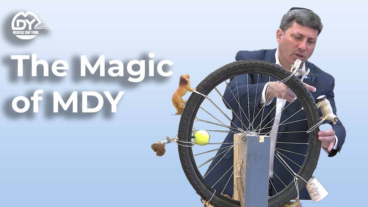 "The Magic of MDY"- R' Eli Stefansky's Daf Yomi shiur & the UK