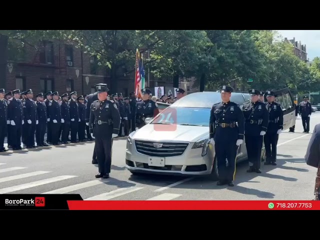 Funeral Held for Off-Duty NYPD Officer Killed in BQE Accident Last Week