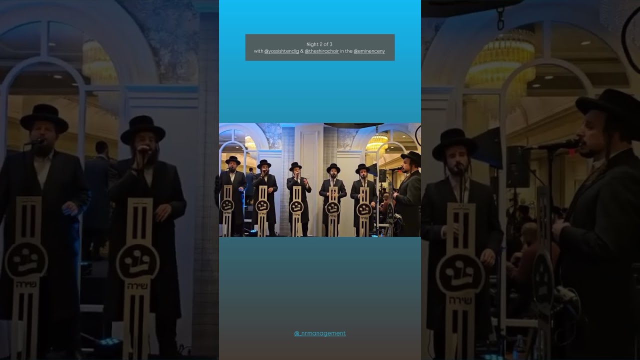 Yossi Shtendig 🎹 Yidi Bialostozky 🎤 Shira Choir 🔥