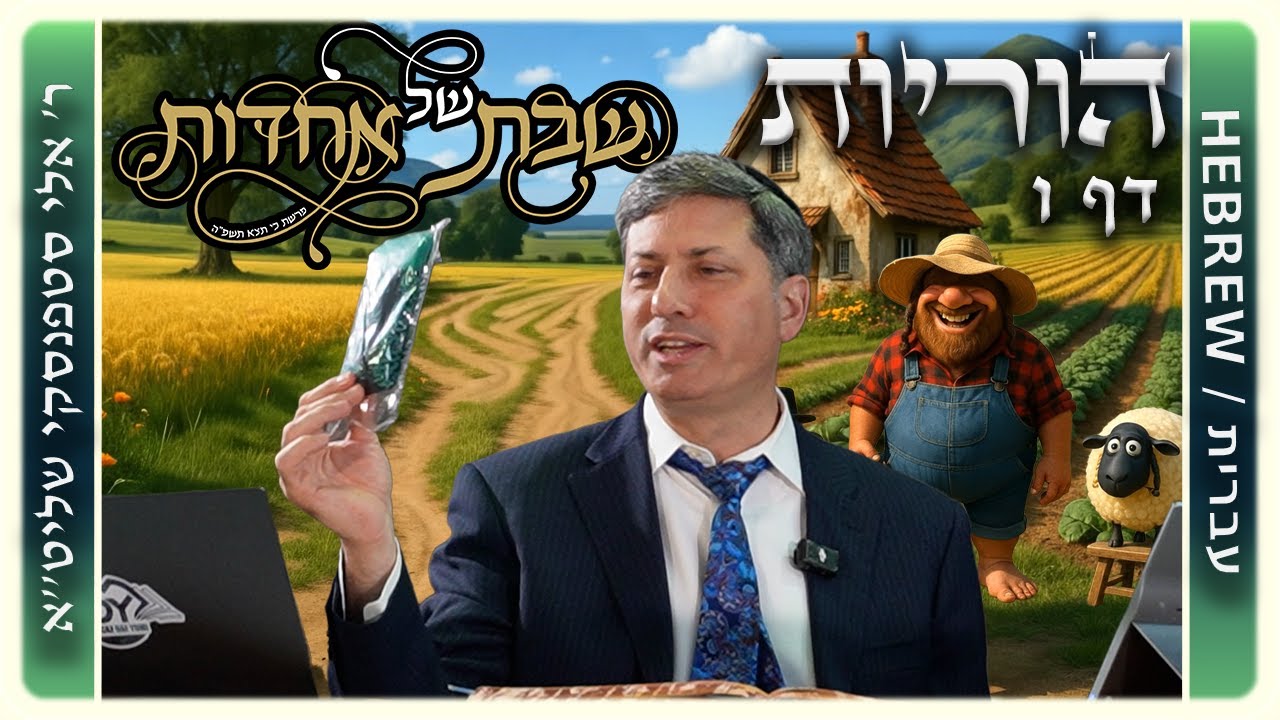 מרכז דף יומי - הוריות דף ו. - ר' אלי סטפנסקי שליט"א