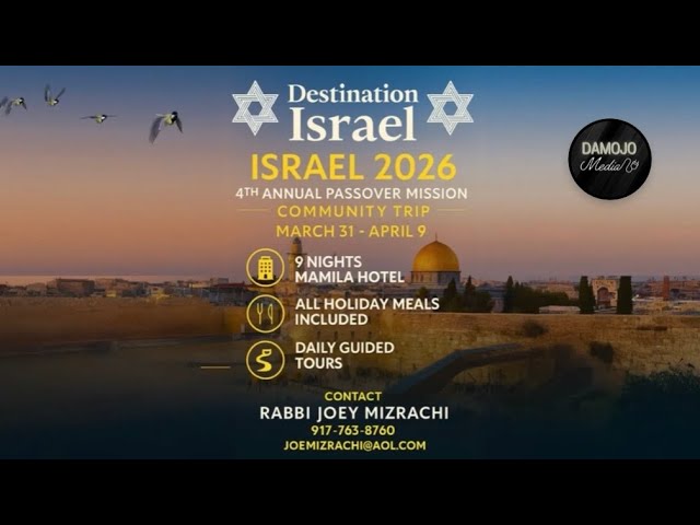 Beth Torah Passover Israel Mission
