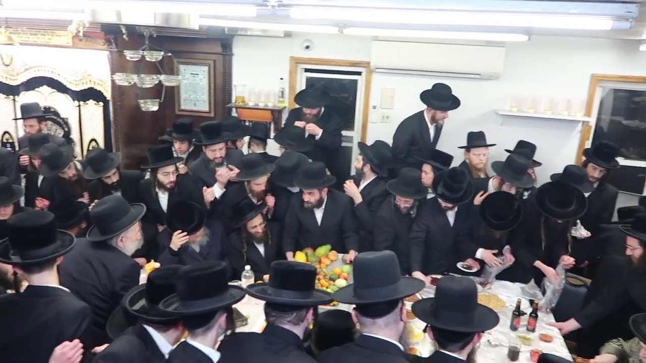 ט"ו בשבט ביי כ"ק אדמו"ר מלעלוב שליט"א
