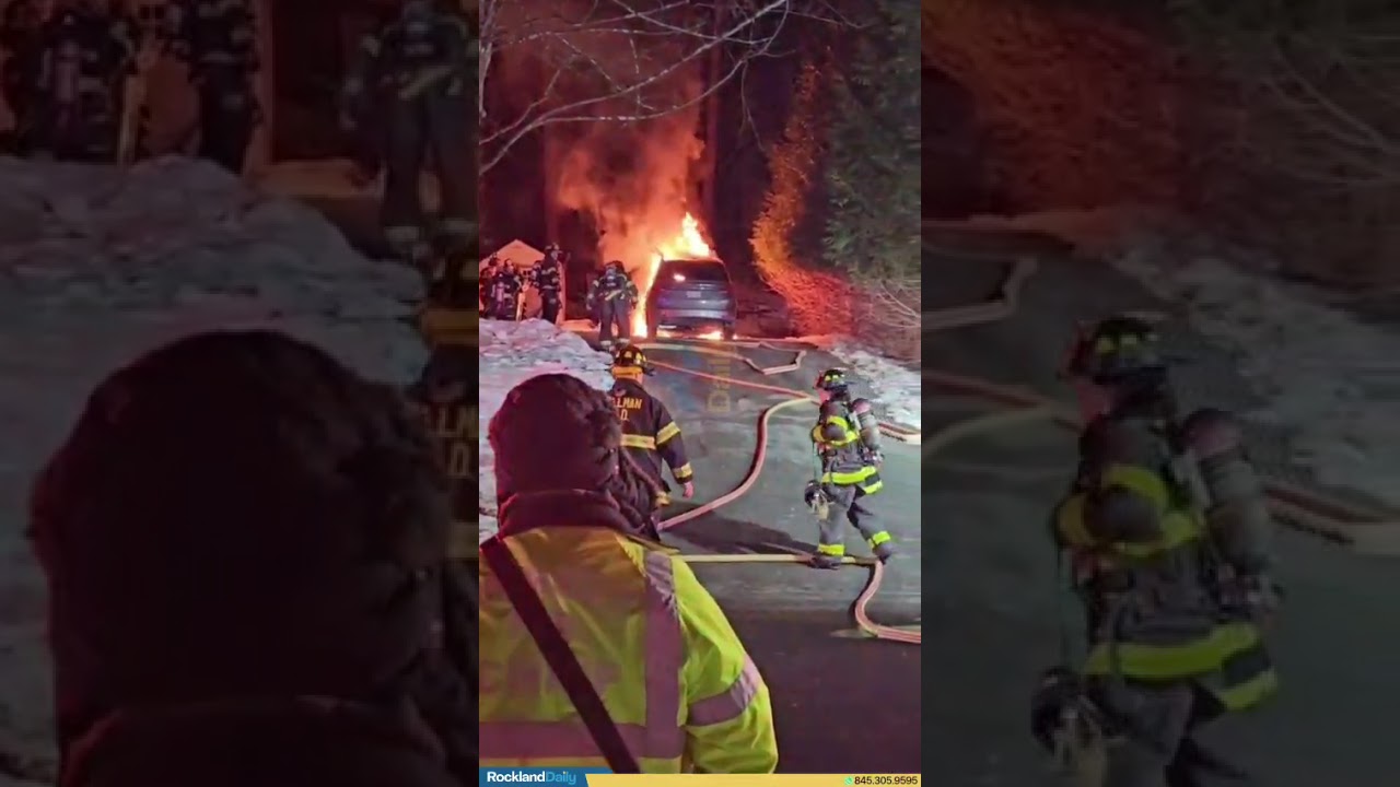Vehicle Fire On Sumter Road