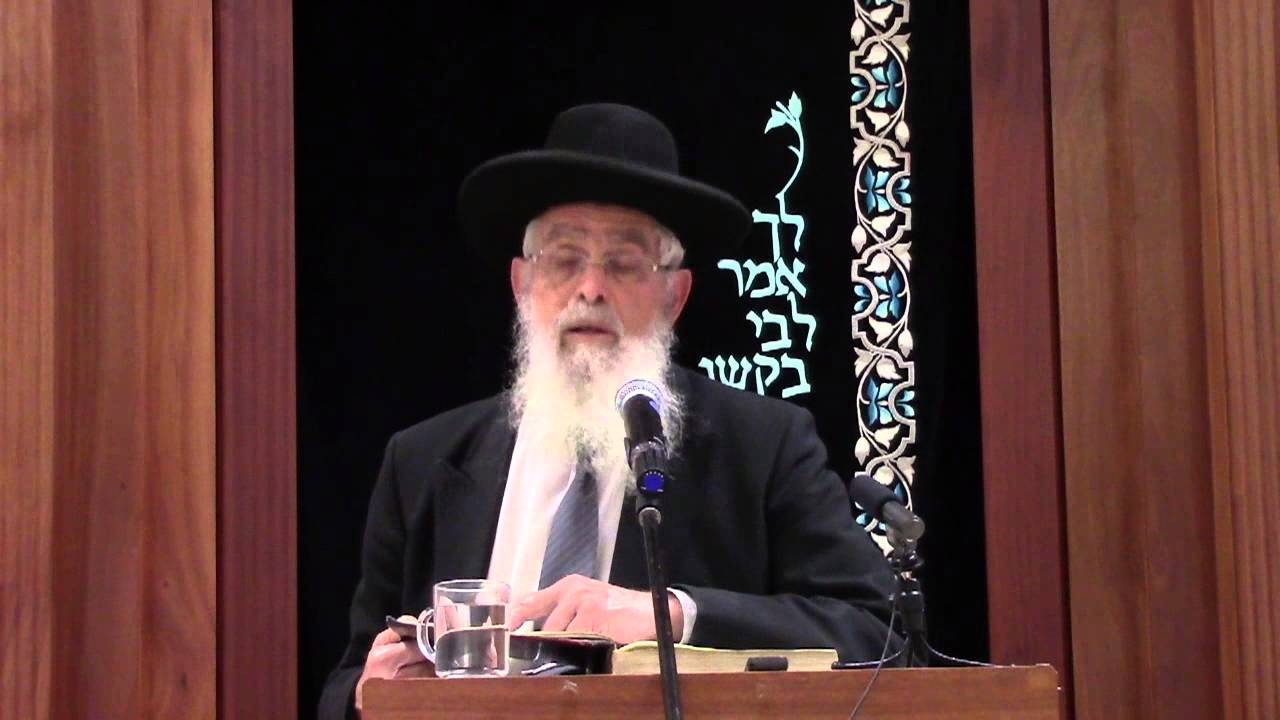 הרב יעקב אריאל - מידת סדום - יט' כסלו התשע"ו