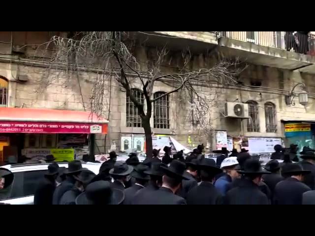 Levaya of Hagaon Rav Refoel Shmuelevitz Zatzal