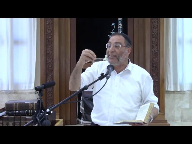 ט' באב שנדחה - שיעור כללי - הרב בן ציון אלגאזי