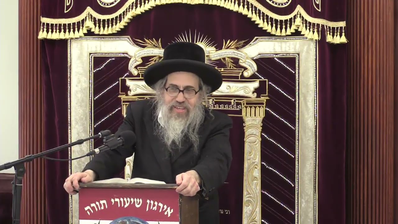 גודל קדושת ליל הסדר - ר' ישראל אברהם אלתר טויב שליט״א